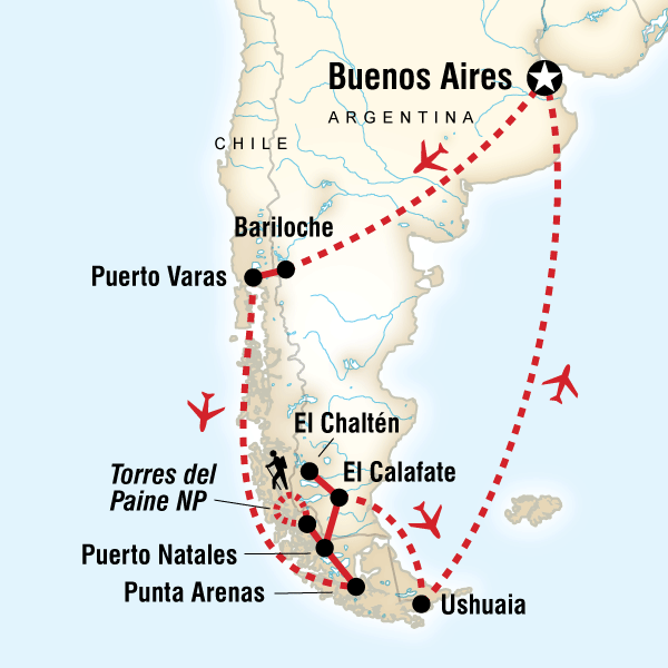 Patagonia Guided Tour