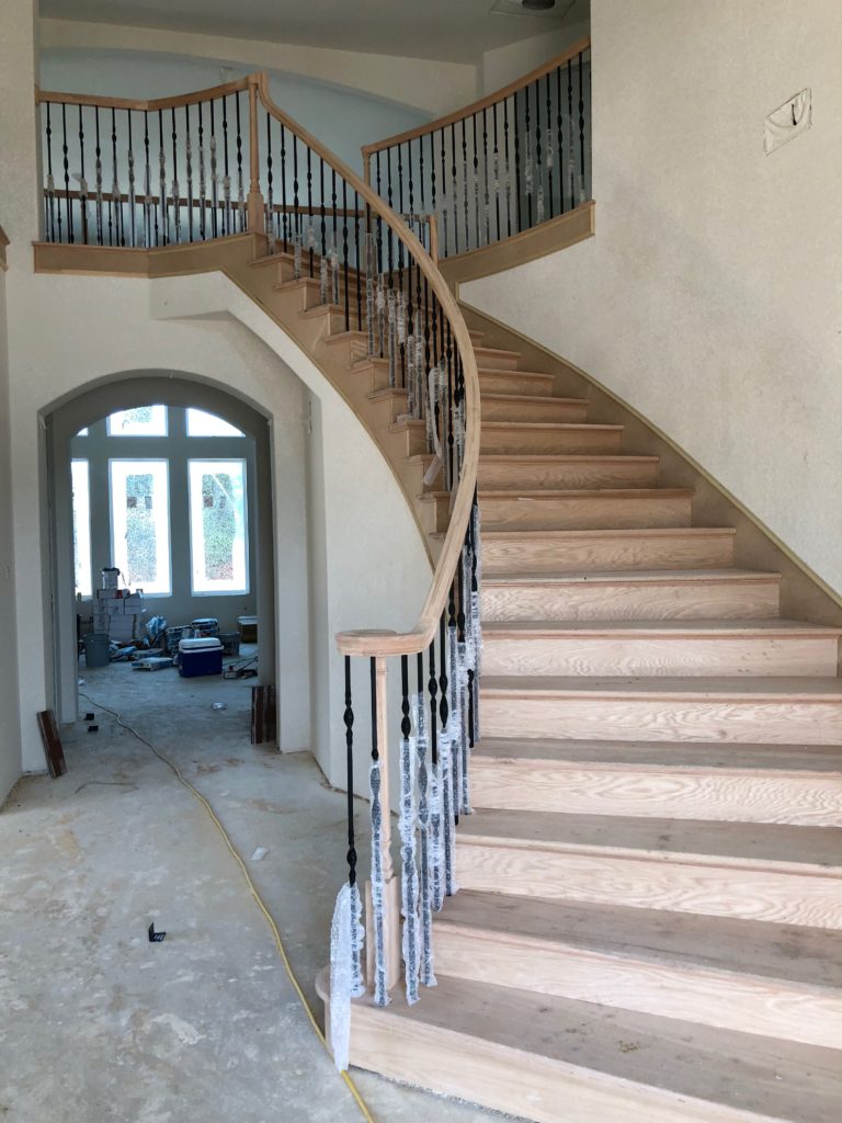 building a house
