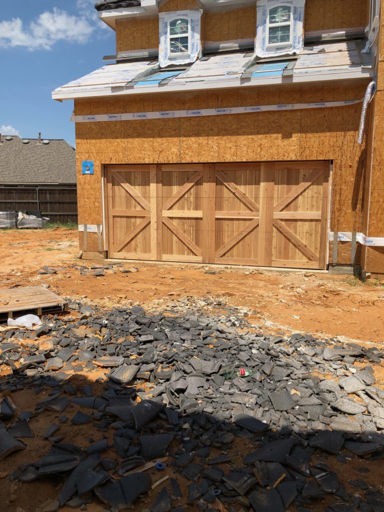 building a house