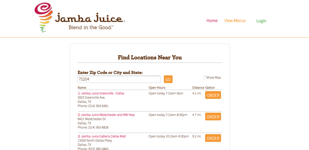jamba juice order ahead