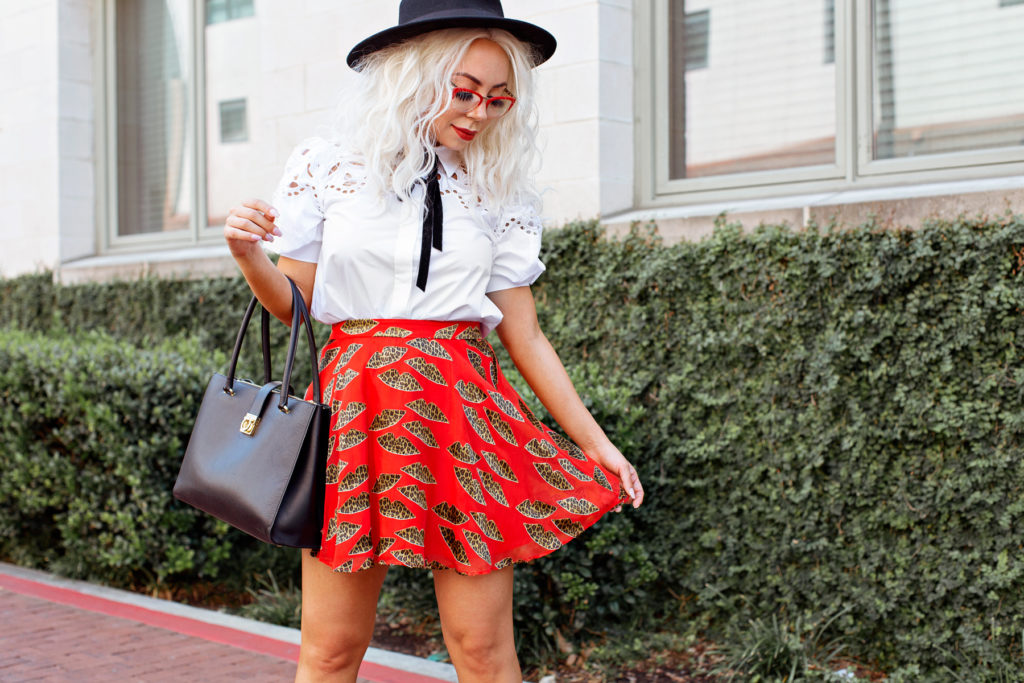 alice & olivia skirt set