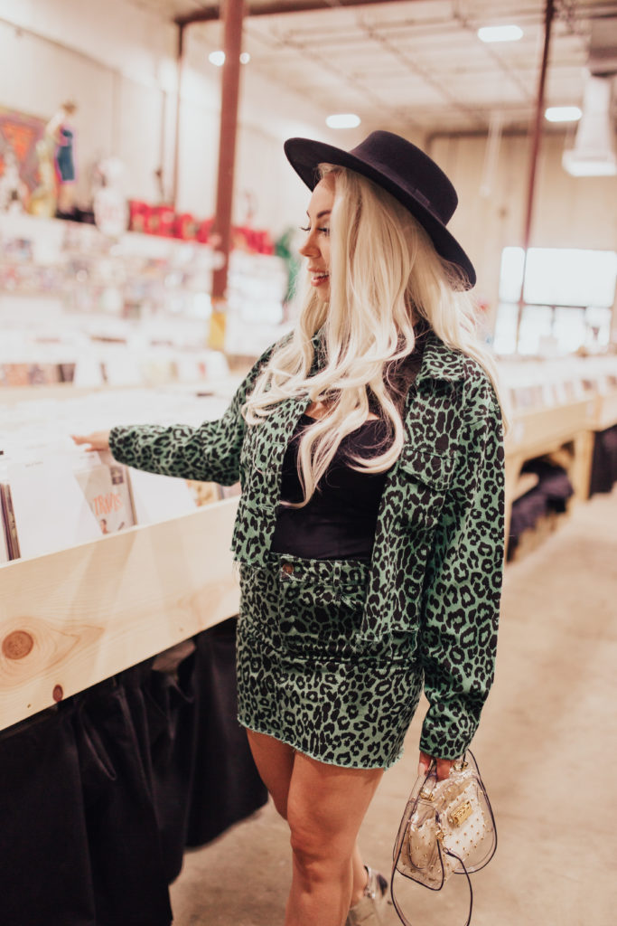 nasty gal leopard set