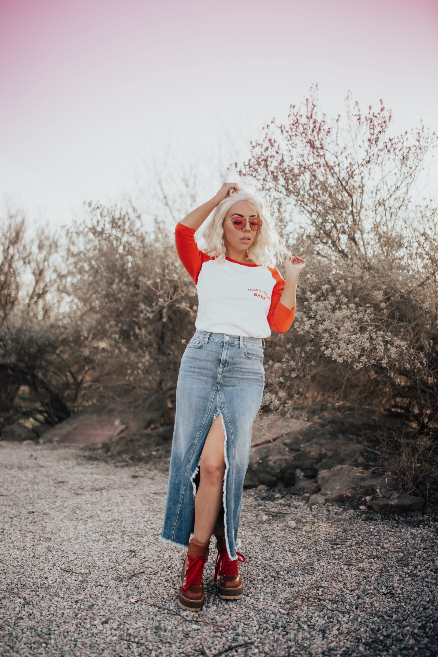 prince peter road trip babe baseball tee