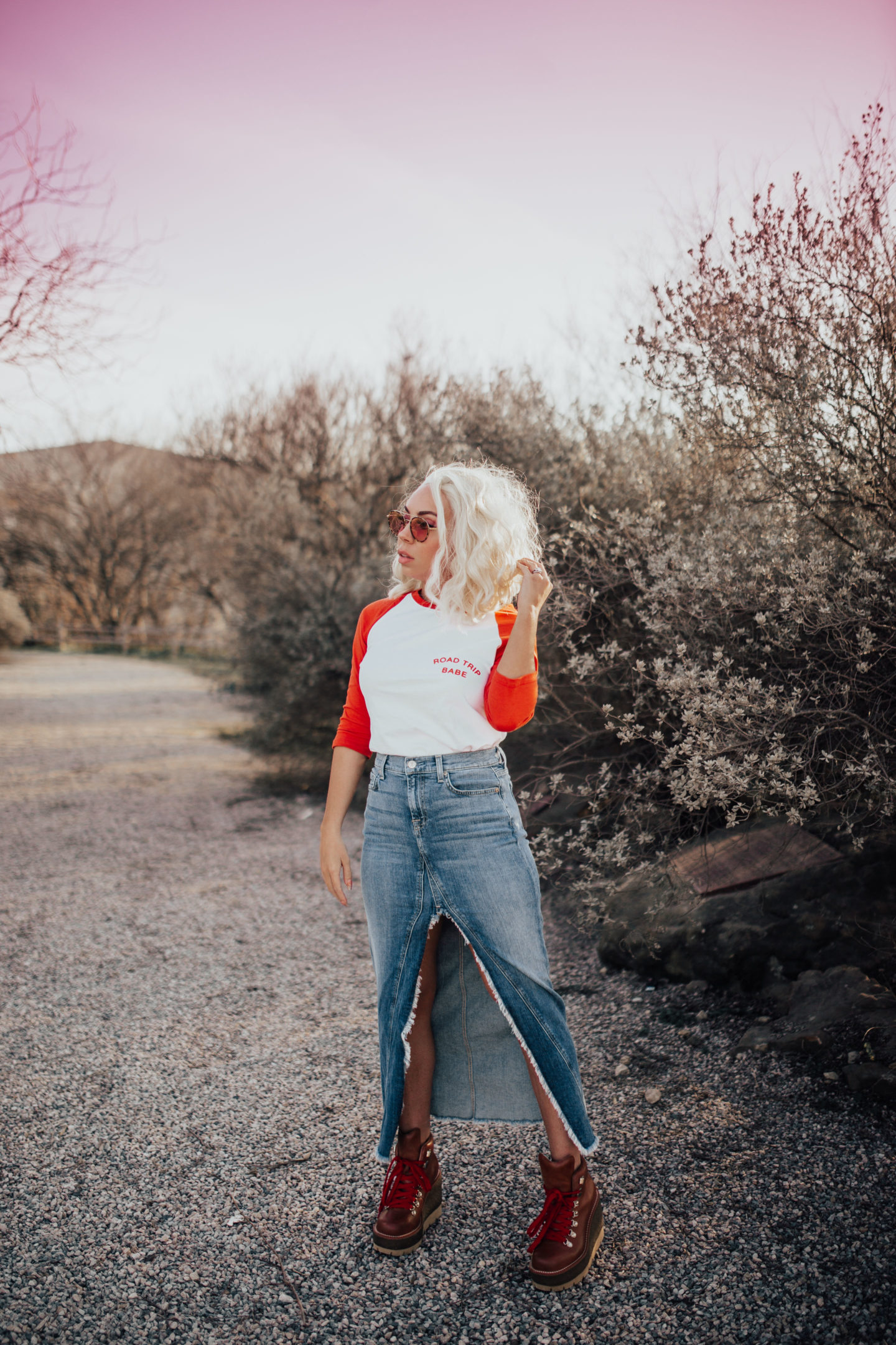 prince peter road trip babe baseball tee