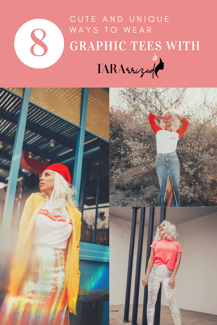 8 ways to wear graphic tees