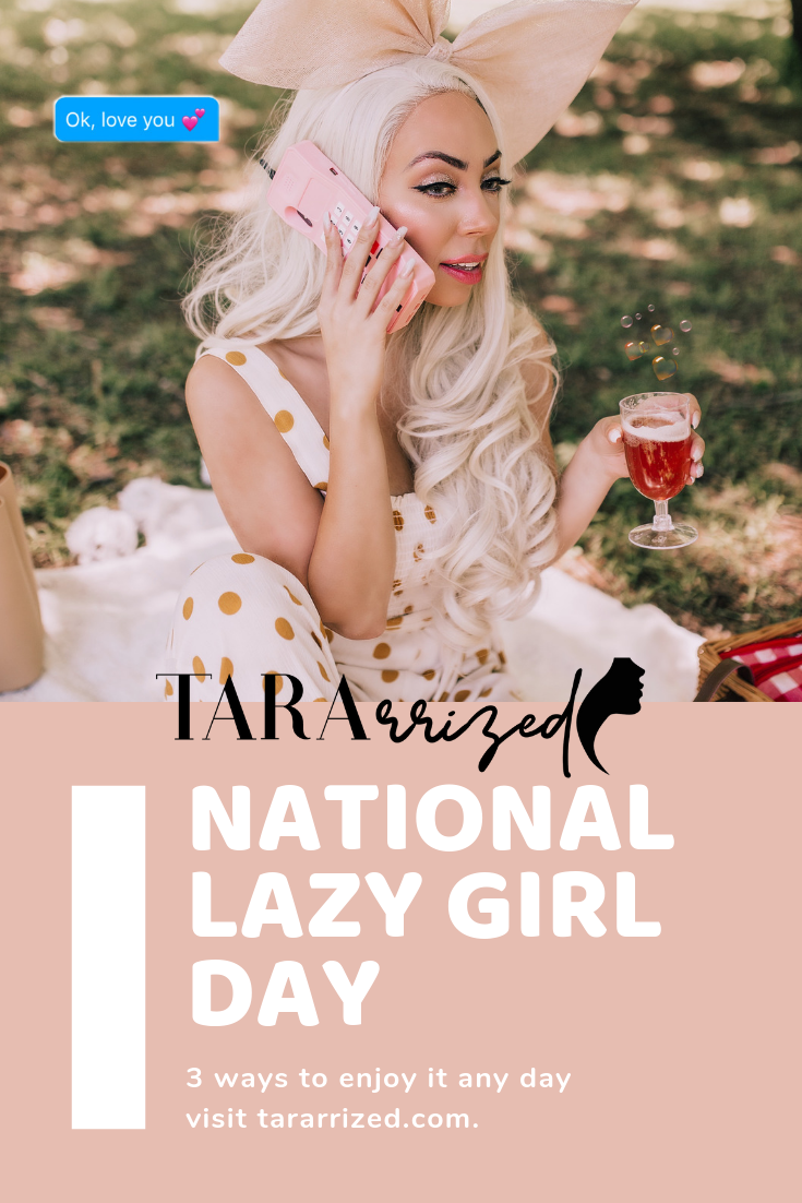 national lazy girl day