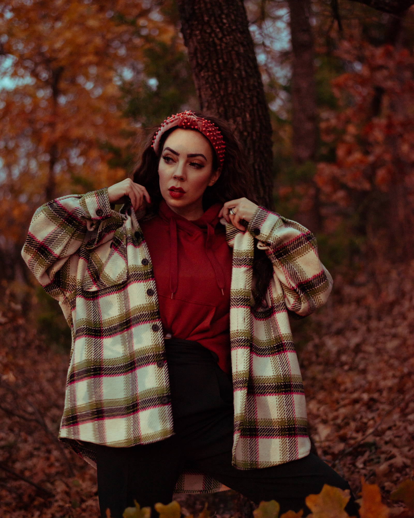plaid shacket