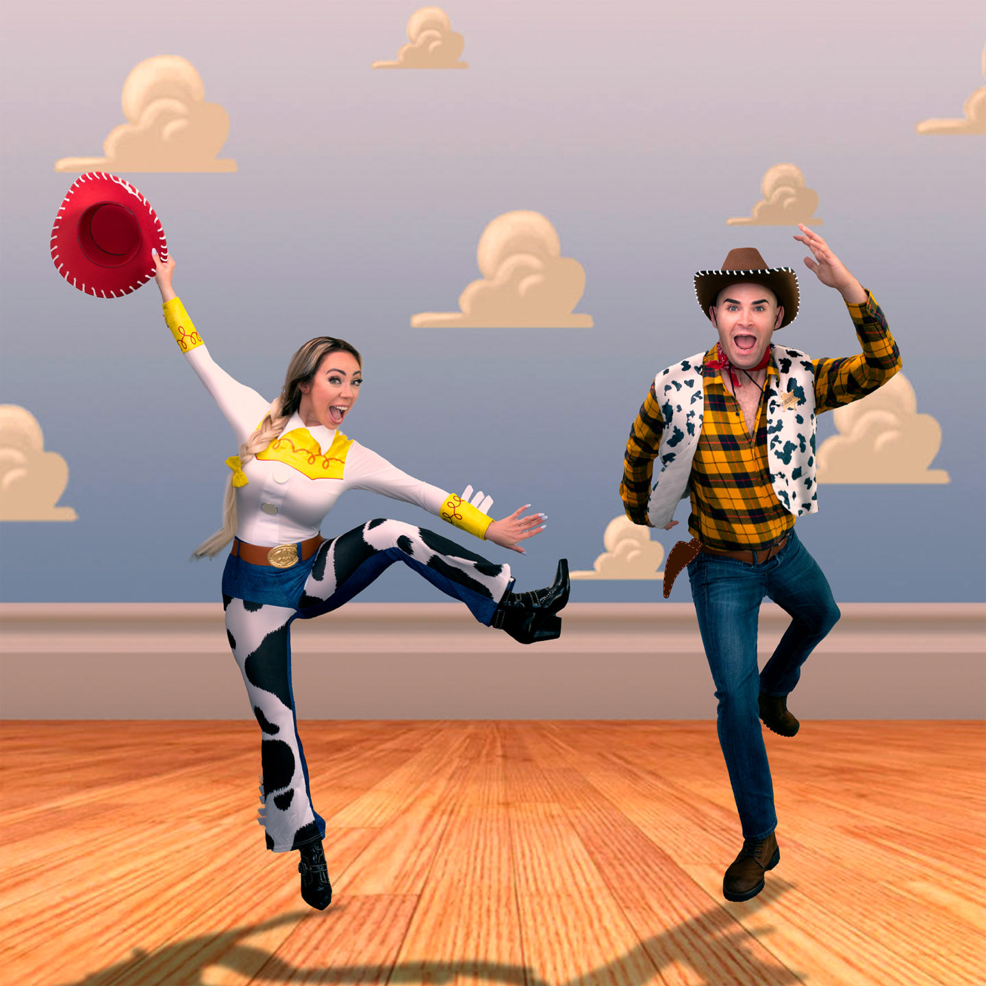 toy story woody and jessie