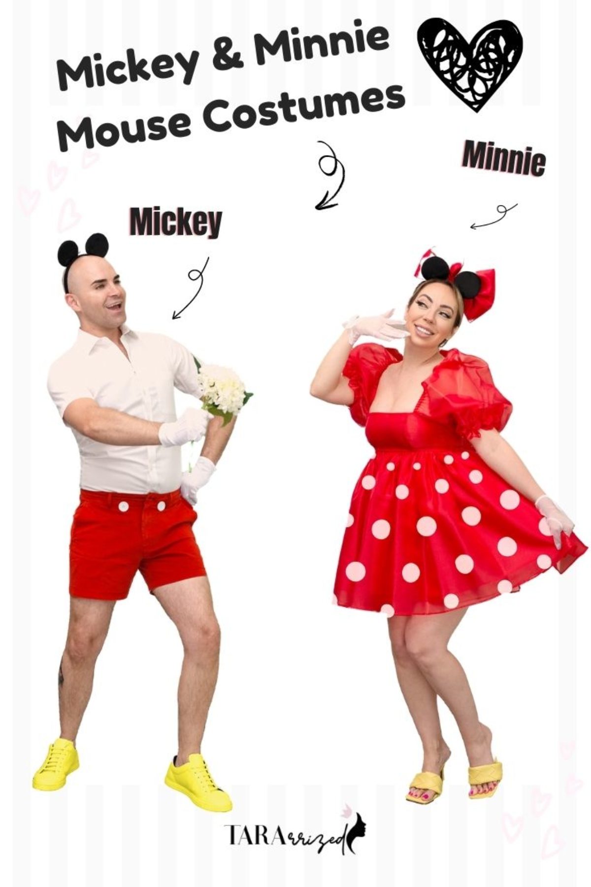 mickey and minnie mouse costumes